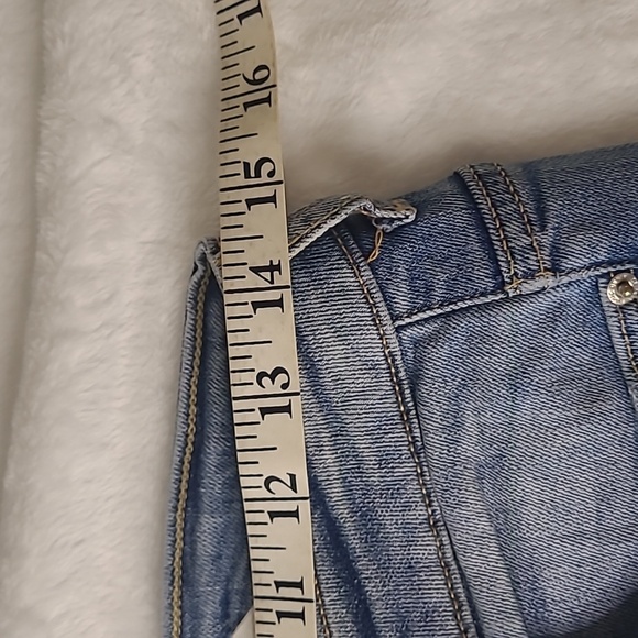 Zara Badic denim Jean with pearl detail - Picture 9 of 9